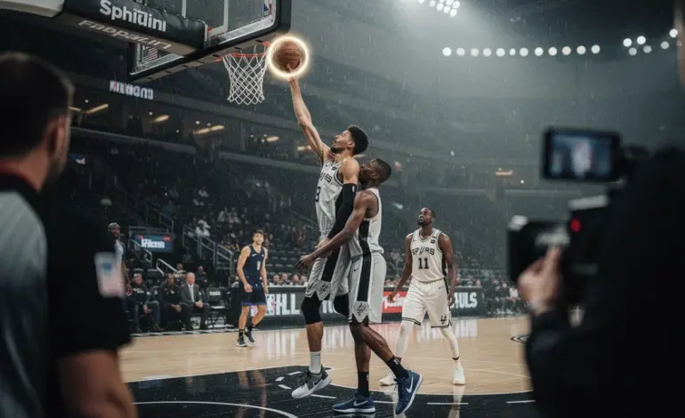 Victor Wembanyama Posts Double-Double in Spurs Win